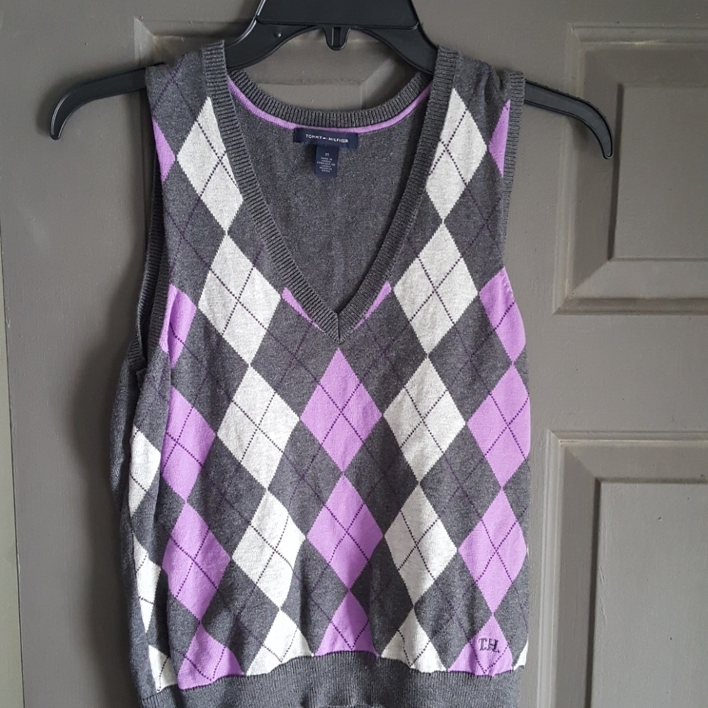 Tommy Hilfiger Argyle Sweater Vest